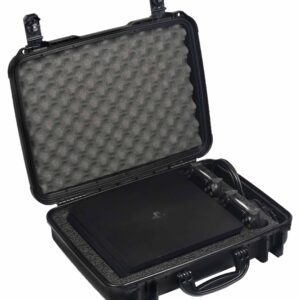 Case Club Waterproof Gaming Travel Case to fit PlayStation 4 Pro in Pre-Cut Foam