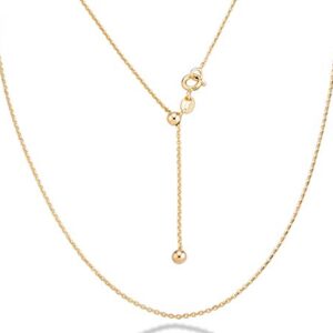 Miabella 18K Gold over Sterling Silver Italian Genuine Reversible Flip 100 Lira Coin Pendant with Adjustable Chain Necklace, Medallion Made in Italy