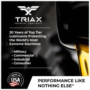 Triax Gear Premium LS 80W-90, GL-5 Limited Slip Ready, Manual Transmissions, Hypoid Gear Systems, Differentials, NATO Military Approved, Widest OEM Specification Range (1 Gallon)