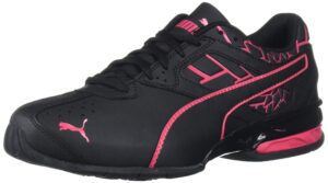 puma womens tazon 6 cross trainer, puma womens black-nrgy rose, 9