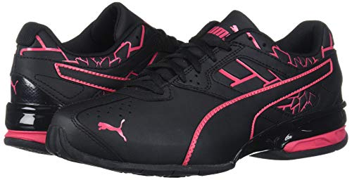 PUMA Womens Tazon 6 Cross Trainer, PUMA Womens Black-Nrgy Rose, 9