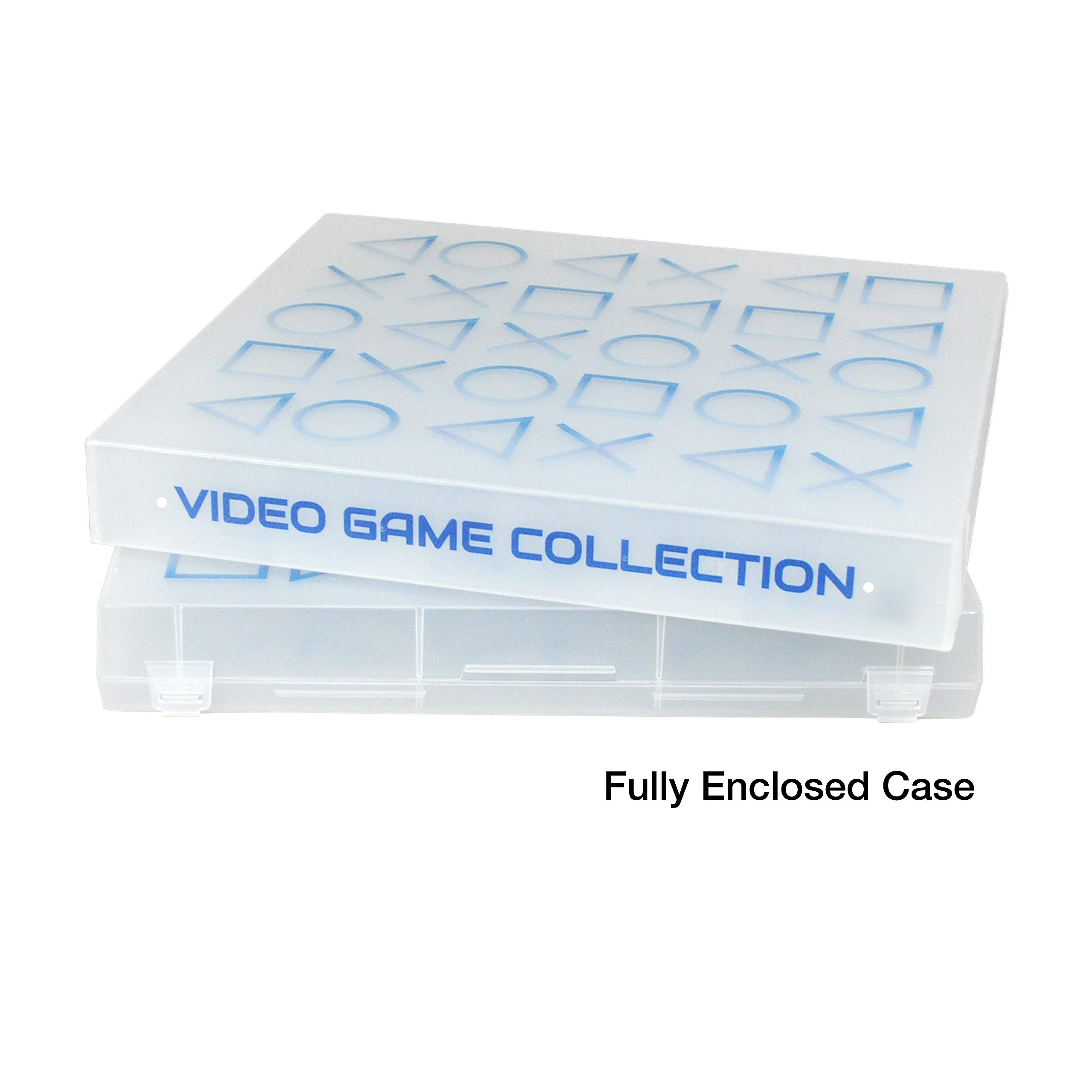 UniKeep High Capacity Disc Storge Case With Printed Theme For PlayStation (Clear)