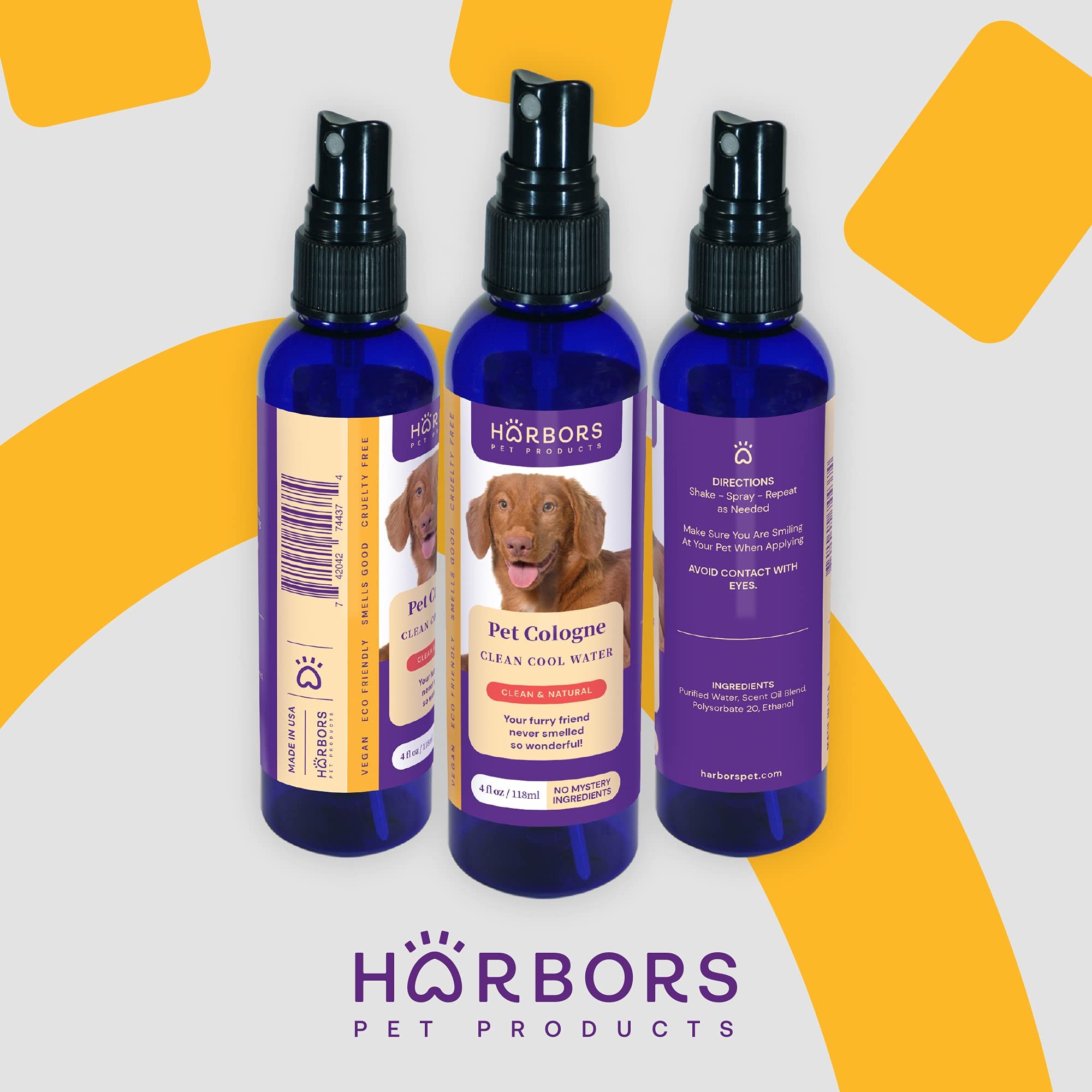 Harbor's Pet Cologne (Clean Cool Water)