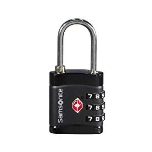 Samsonite Global Ta Luggage Lock, 7 Centimeters, Black, 7 centimeters, Luggage Lock