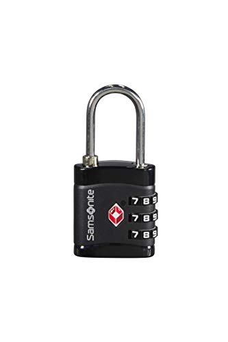 Samsonite Global Ta Luggage Lock, 7 Centimeters, Black, 7 centimeters, Luggage Lock