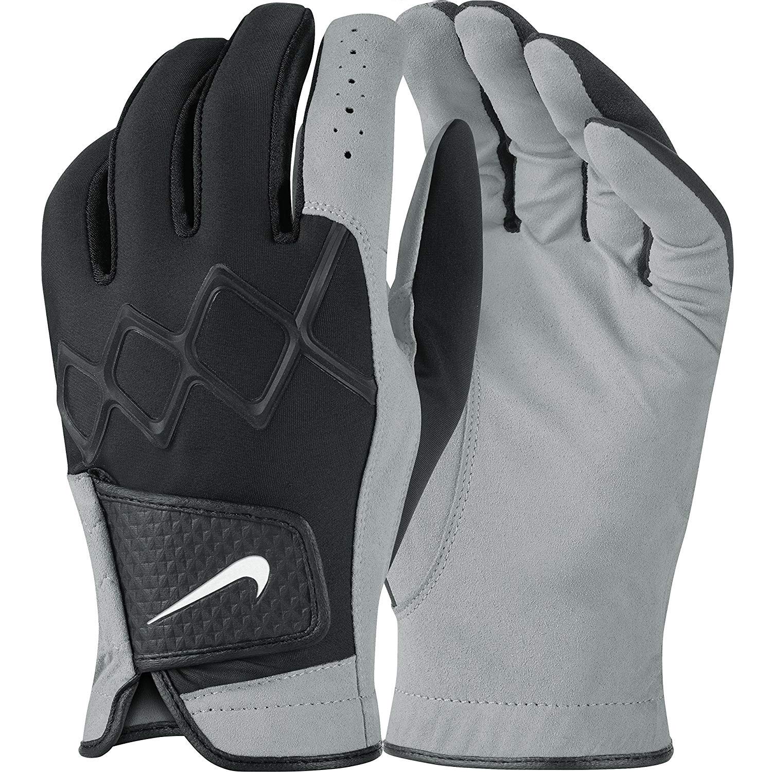 Nike All Weather Golf Gloves Black | Gray | White Large