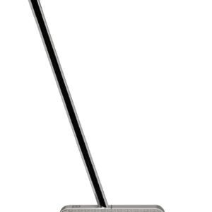 Bell TW-340 Two-Way Toe Balance CNC Milled Golf Putter + Winn Dri-Tac Dark Gray Jumbo Grip (Ambidextrous, 32)