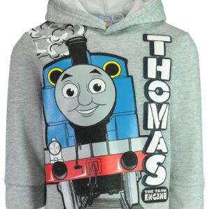 Thomas The Tank Engine Toddler Boys Fleece Pullover Hoodie & Pants Grey 3T