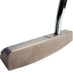 Bell Putters Half Offset Golf Putter 360g Polish Chrome Finish Right-Handed/RH with Winn Midsize Putter Grip and 34" Shaft