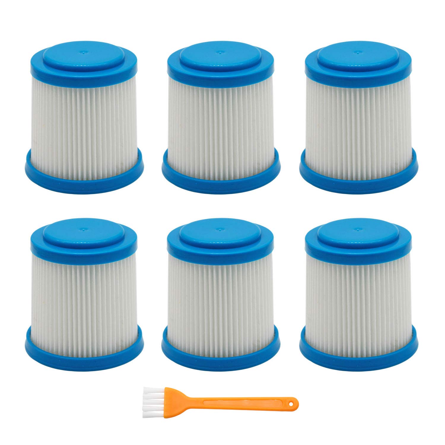 Lemige 6 Packs VPF20 Replacement Filters for Black and Decker Smartech Pet 2-in-1 Stick Vacuum