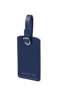 samsonite luggage tag, blue (midnight blue), 10 centimeters