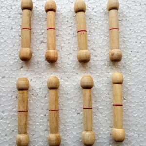 Tabla Bayan Gatte 8 Pieces Wooden Professional Standard Quality Pegs