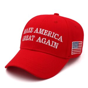 MAGA Hat Donald Trump 2024 Hat Make America Great Again Hat Adult Embroidered MAGA Trump 2024 Hat with USA Flag Baseball Cap