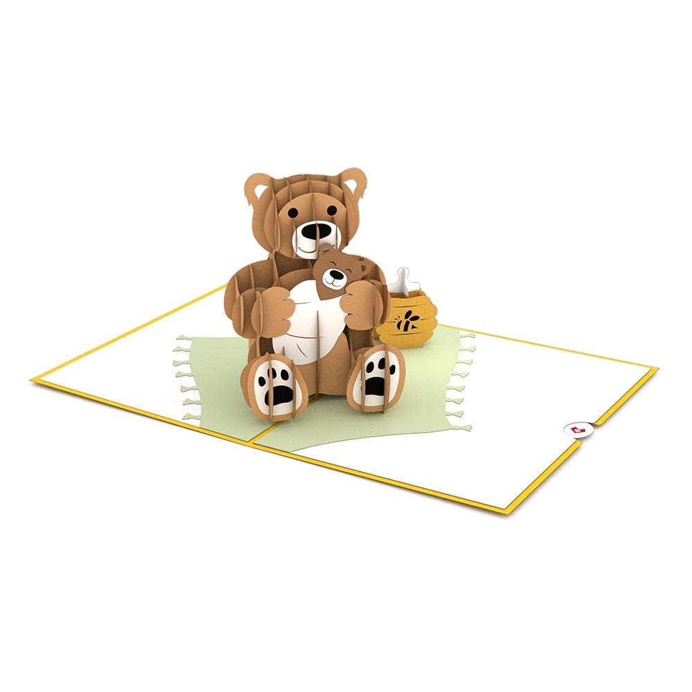 Lovepop Baby Bear Pop-Up 3-D Greeting Card