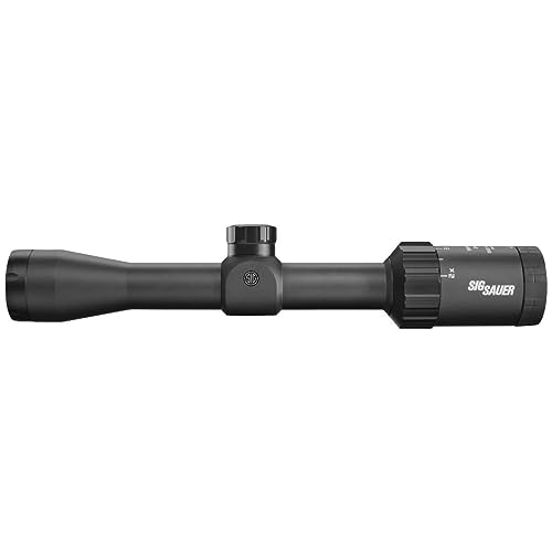 Sig Sauer SOW32201 Whiskey3 Riflescope, 2-7x32mm, 1 in, Sfp, Black, One Size