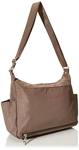 Baggallini womens New Classic Heritage With Rfid Phone Wristlet Anywhere Large Hobo, Portobello Shimmer, One Size US