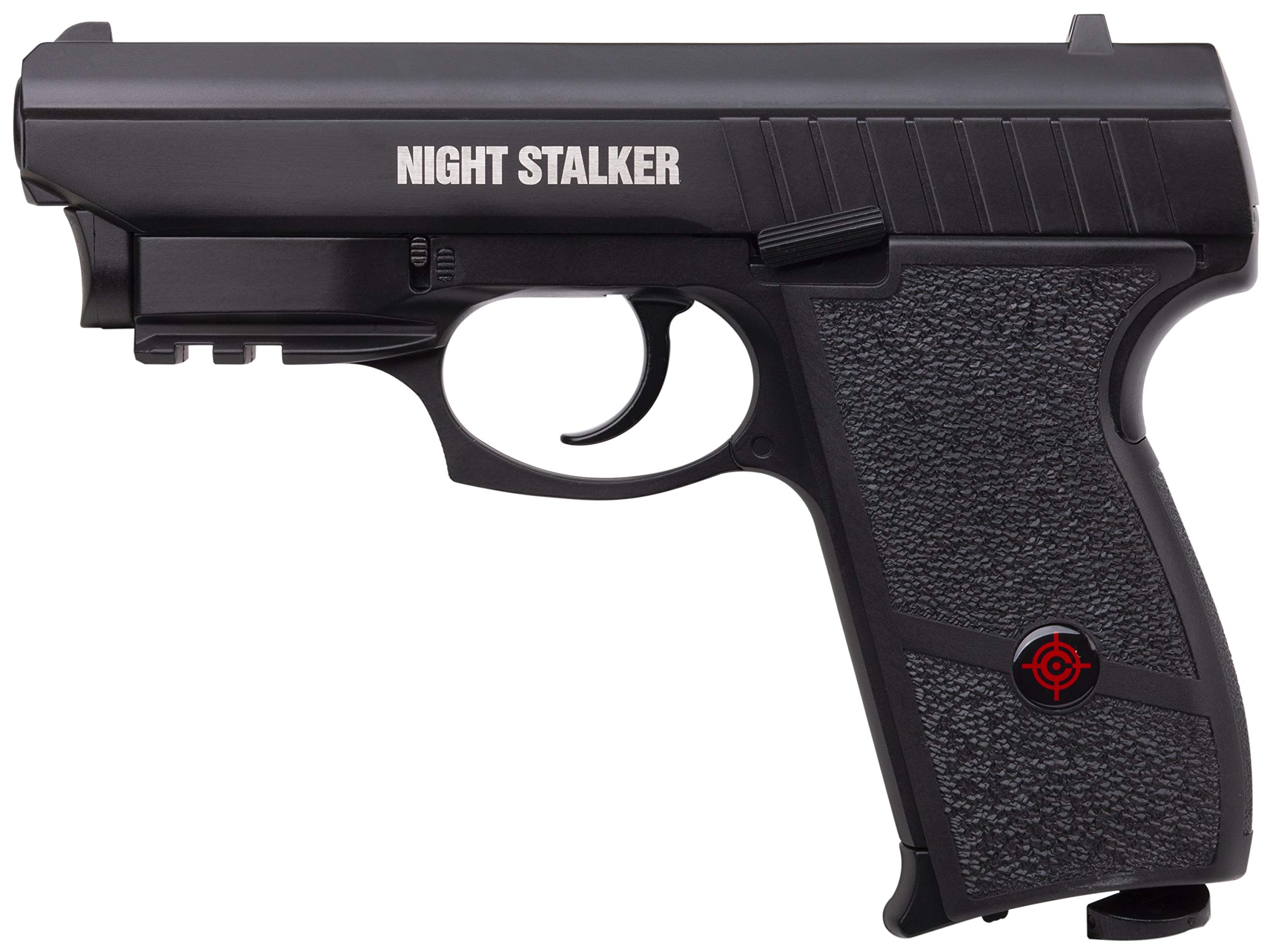 Crosman PFM520 Night Stalker CO2-Powered Air Pistol With Red Laser Sight (Class II <1 mW)