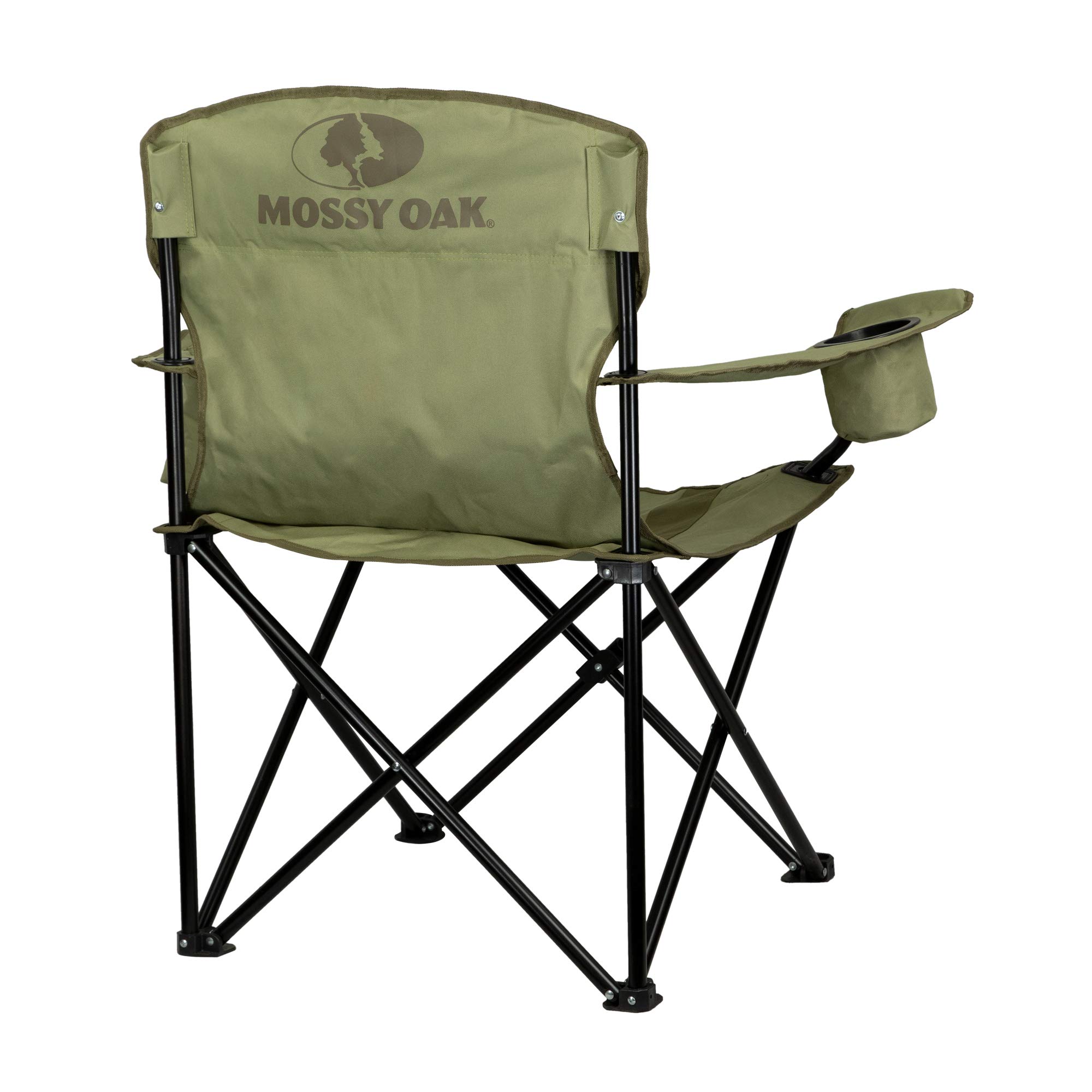 Mossy Oak Heavy Duty Camping Adults, Portable Outdoor Folding Chair, green