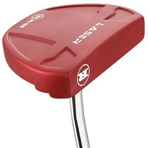 ram golf laser red milled face mallet putter - headcover included 34"