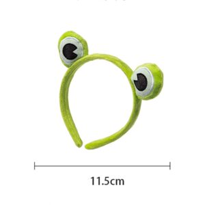 Theamensa Cute Headband, Frog Hair Band Costume Headband Head Wrap Hair Accessories for Women, Adults, Men