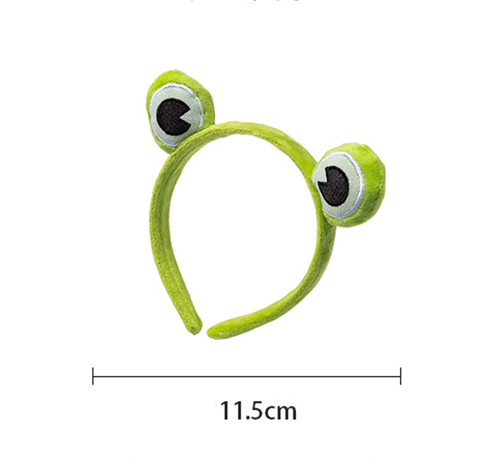 Theamensa Cute Headband, Frog Hair Band Costume Headband Head Wrap Hair Accessories for Women, Adults, Men