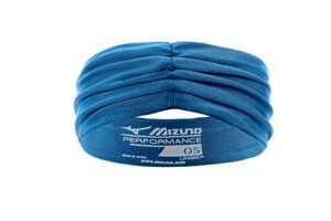 mizuno ar vantage headband, pearl blue, osfm