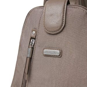 Baggallini Womens Metro Backpack With Rfid Phone Wristlet Handbags, Portobello Shimmer, One Size US