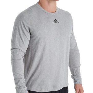 adidas Creator Long Sleeve Tee Shirt EK0130_Grey/Black MD