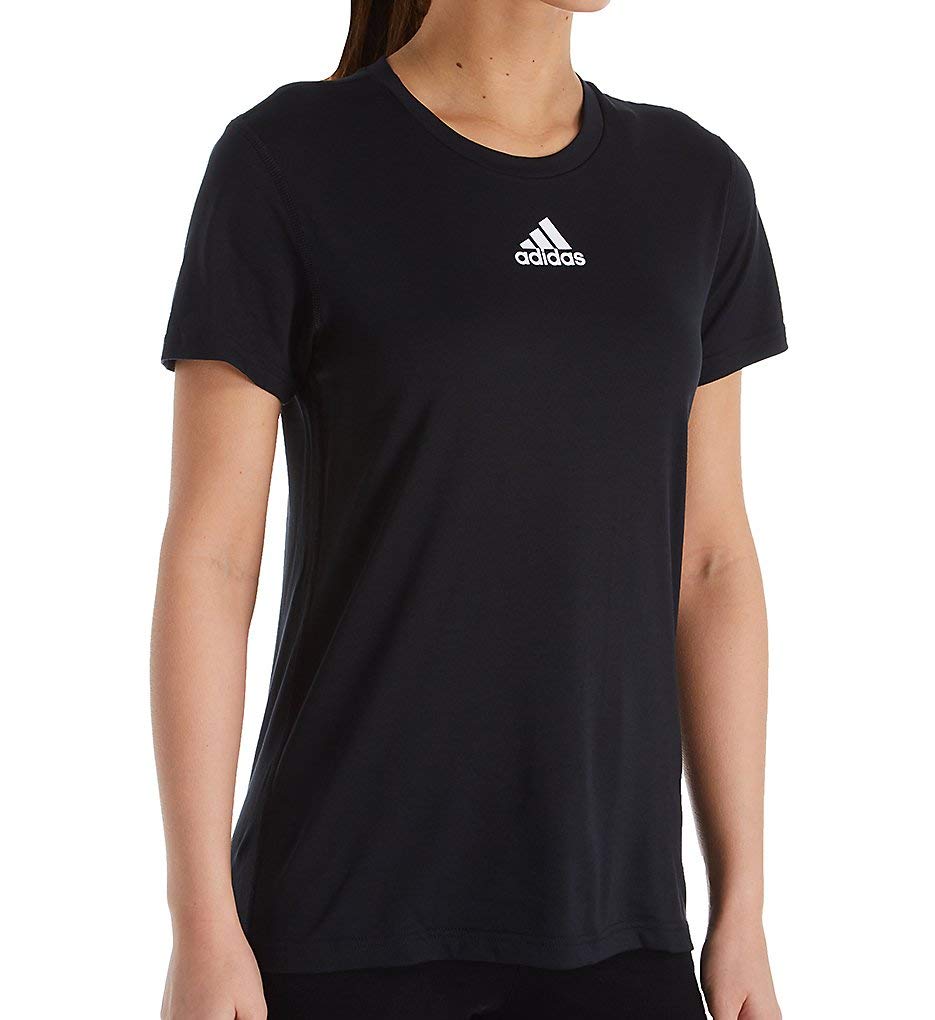 adidas Creator Short Sleeve Tee Shirt EK0107_Black/White MD