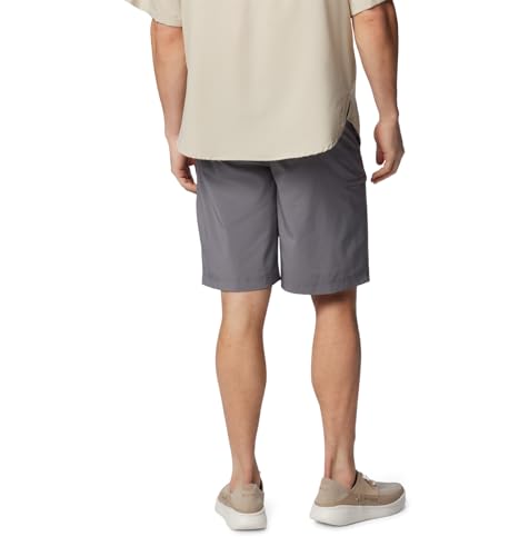 Columbia Men's Standard Grander Marlin II Offshore Short, City Grey, 34x10