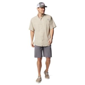 Columbia Men's Standard Grander Marlin II Offshore Short, City Grey, 34x10