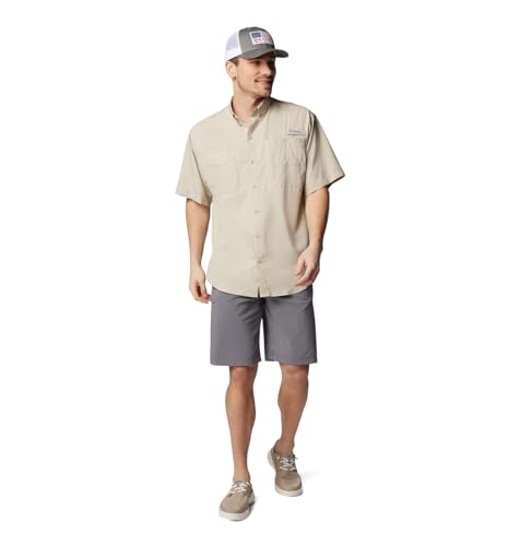 Columbia Men's Standard Grander Marlin II Offshore Short, City Grey, 34x10