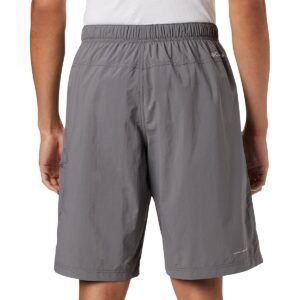 Columbia Men's Palmerston Peak Short, Waterproof, UV Sun Protection Swimwear, City Grey, Large x 11