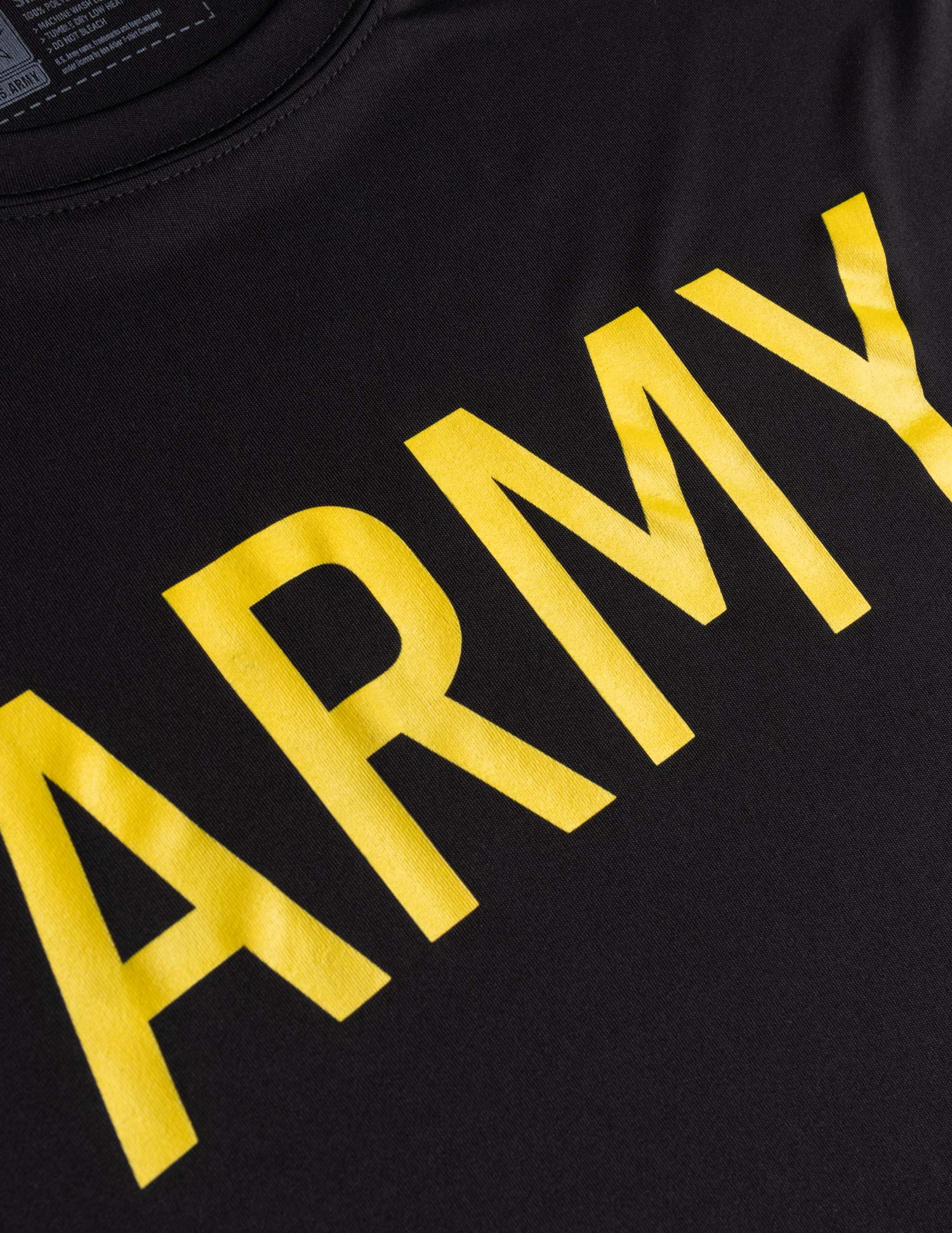 Ann Arbor T-shirt Co. Army Wicking PT Style Shirt | U.S. Military Performance Training Workout T-Shirt-(Poly,XL)