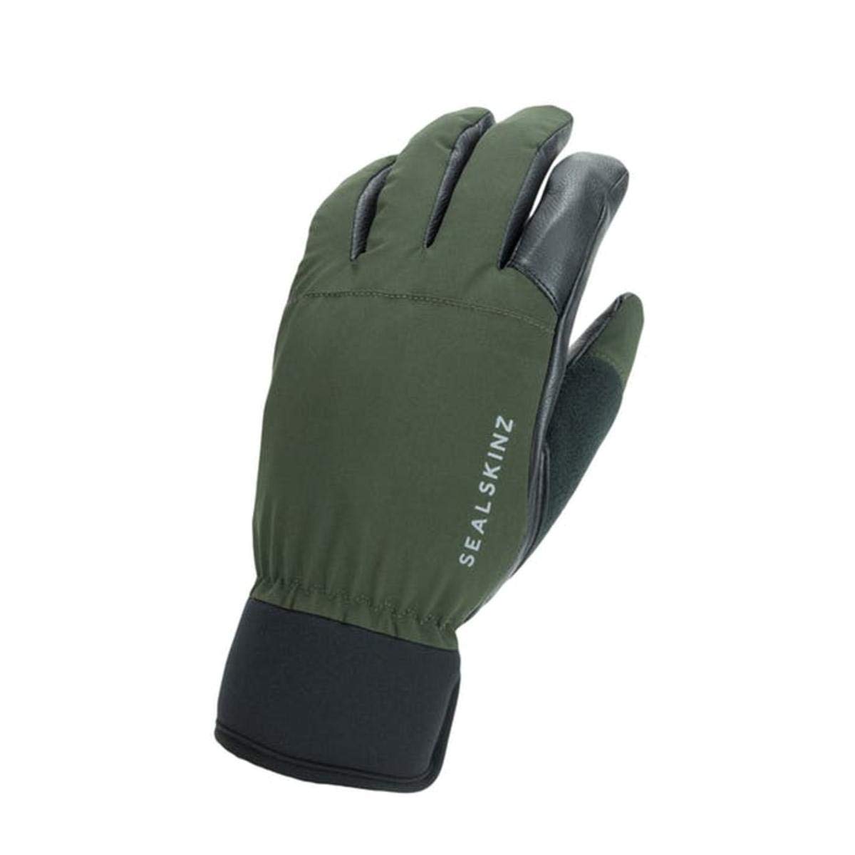 SEALSKINZ Unisex Waterproof All Weather Hunting Glove, Olive Green/Black, XX-Large