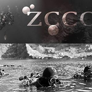 ZCCO Wetsuits Men's 3mm Premium Neoprene Full Sleeve Dive Skin for Spearfishing,Snorkeling, Surfing,Canoeing,Scuba Diving Wet Suits(XXL)