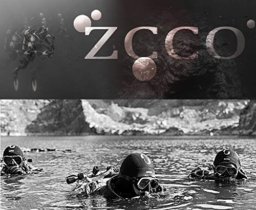 ZCCO Wetsuits Men's 3mm Premium Neoprene Full Sleeve Dive Skin for Spearfishing,Snorkeling, Surfing,Canoeing,Scuba Diving Wet Suits(XXL)