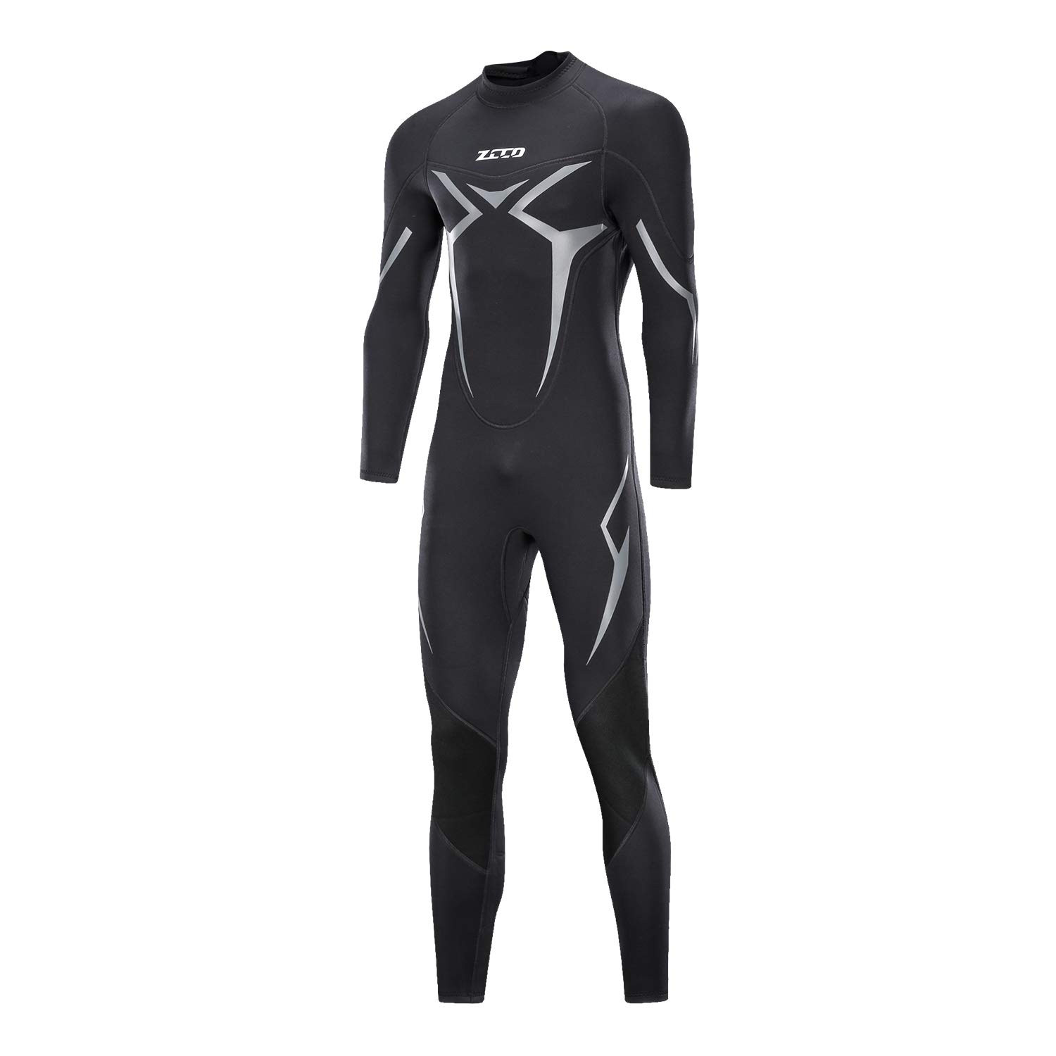 ZCCO Wetsuits Men's 3mm Premium Neoprene Full Sleeve Dive Skin for Spearfishing,Snorkeling, Surfing,Canoeing,Scuba Diving Wet Suits(XXL)