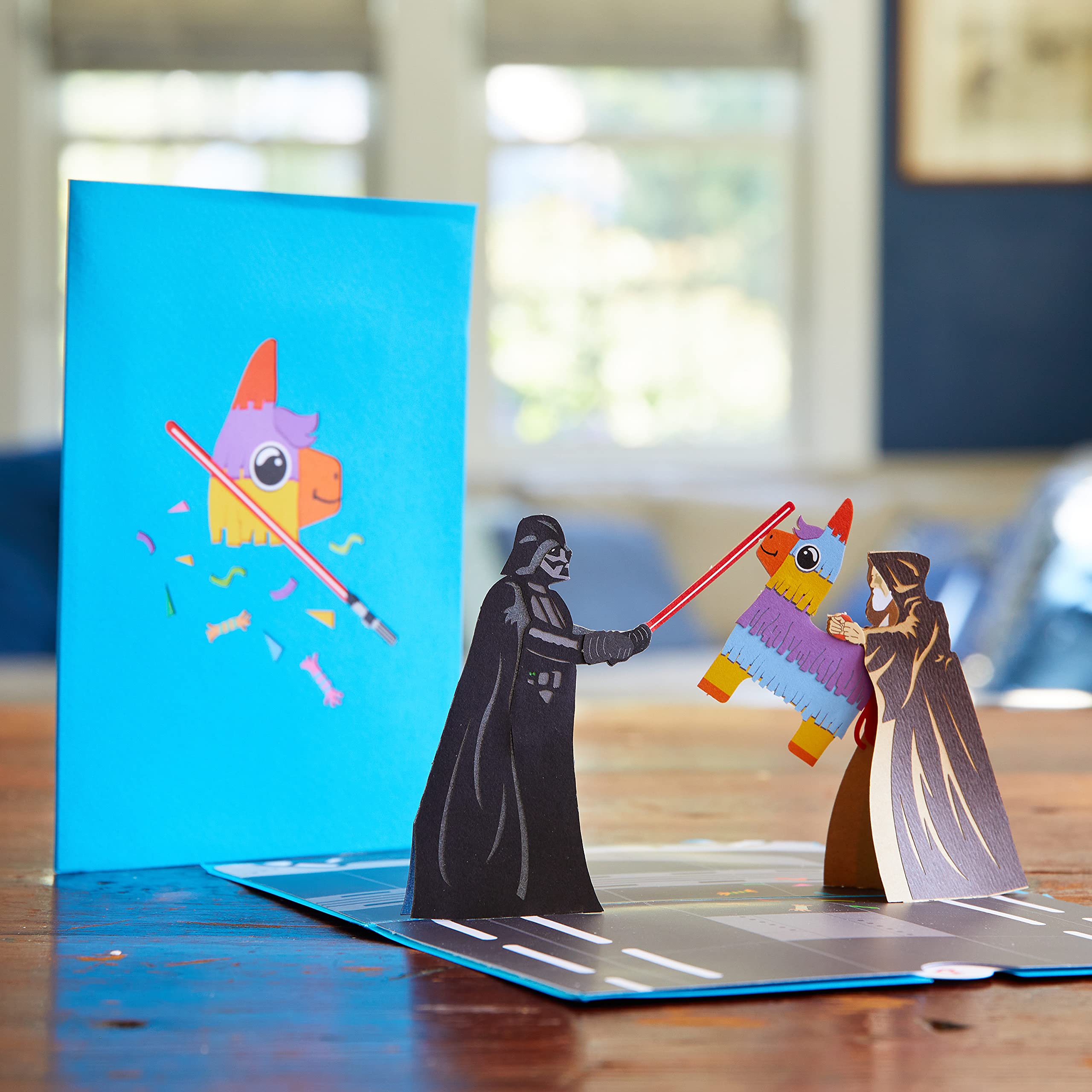 Lovepop Star Wars™ Darth Vader™ Celebration Pop Up Card, 5x7-3D Birthday Greeting Card, Star Wars Pop-Up Card, Birthday Cards for Kids, Celebration Cards