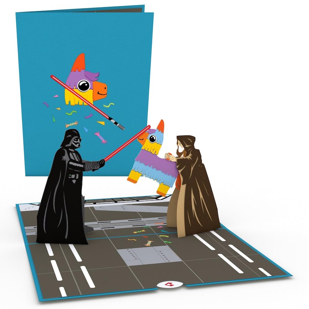 Lovepop Star Wars™ Darth Vader™ Celebration Pop Up Card, 5x7-3D Birthday Greeting Card, Star Wars Pop-Up Card, Birthday Cards for Kids, Celebration Cards