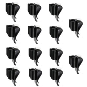 fastrohy 14pcs golf club bag clip on putter clamp holder putting organizer club ball marker