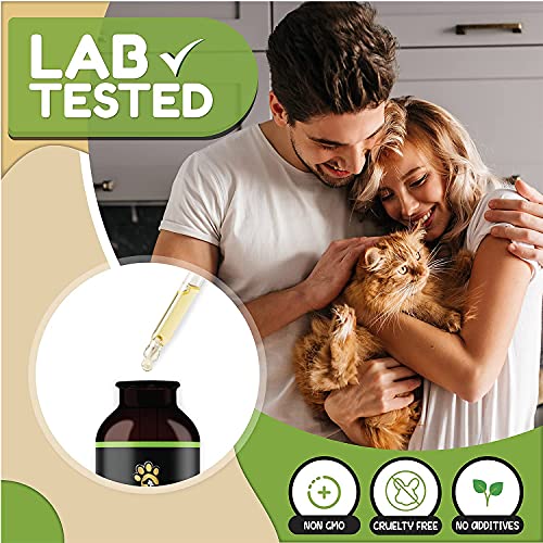 Billion Pets - Hemp Oil for Dogs and Cats - Hemp Oil Drops with Omega Fatty Acids - Hip and Joint Support