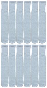 yacht & smith men's & women's wholesale bulk cotton tube socks, referee style, by socks'nbulk