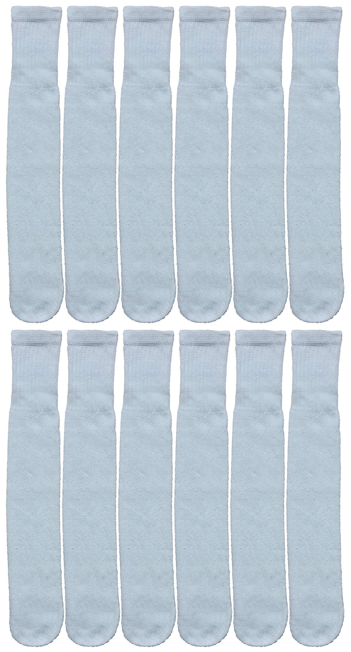 Yacht & Smith Men's & Women's Wholesale Bulk Cotton Tube Socks, Referee Style, by SOCKS'NBULK