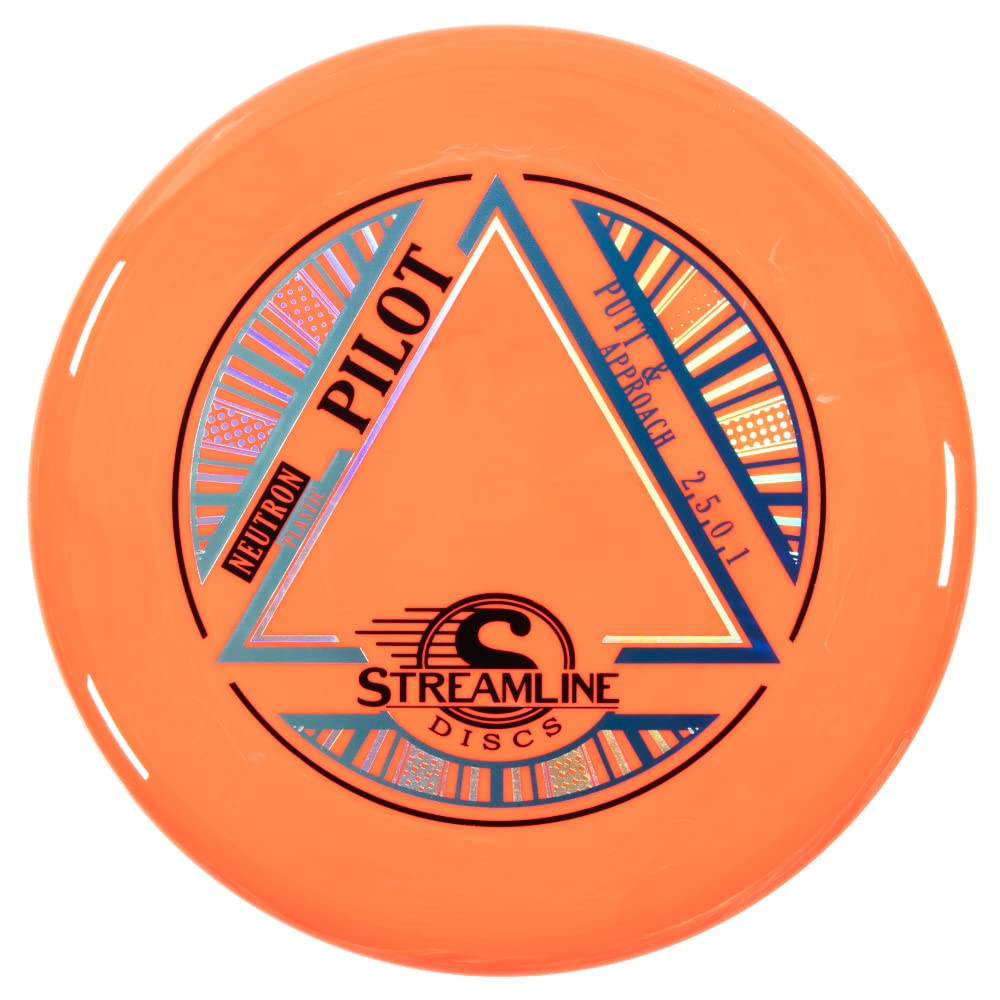 Streamline Discs Neutron Pilot Disc Golf Putter (170-175g / Colors May Vary)