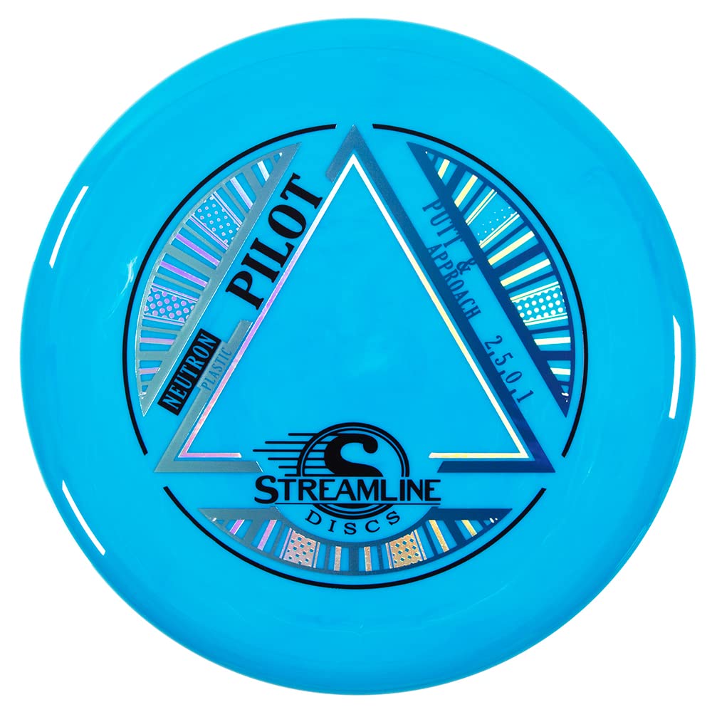 Streamline Discs Neutron Pilot Disc Golf Putter (170-175g / Colors May Vary)