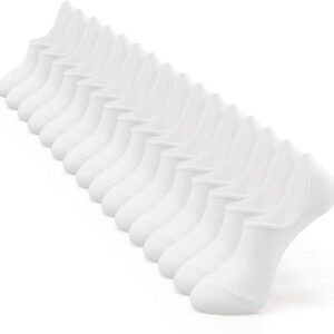 IDEGG No Show Socks Men Low Cut Ankle Short Socks for Men Casual Athletic Socks with Non Slip Grip