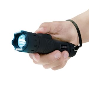 Guard Dog Security Stealth Compact Stun Gun Flashlight, Maximum Voltage, Holster Included, Rechargeable