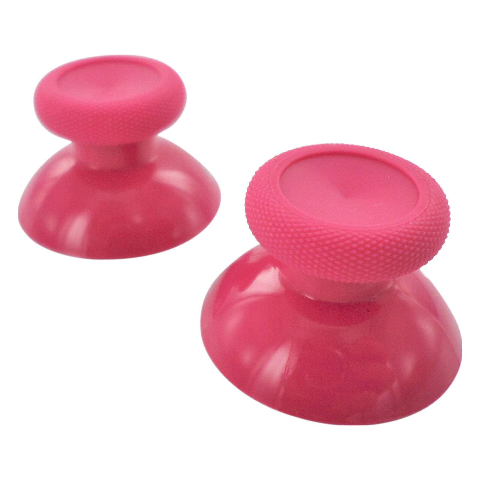 2-Pack Hot Pink 3D Replacement Joystick Thumb Stick Cap for Xbox one& Xbox one Slim Controller