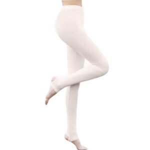 sun protection golf pants cool ice silk stocking sport leggings-skin color/size l